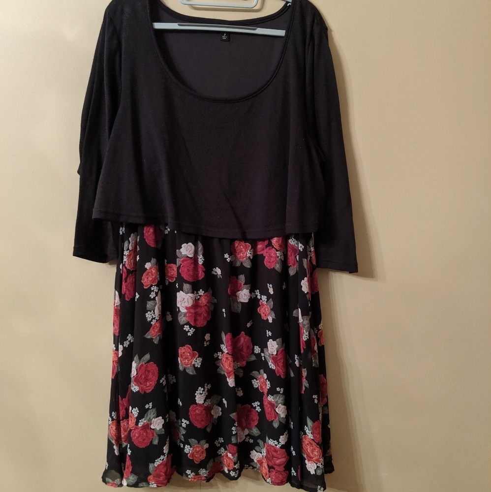 Crop Top Dress